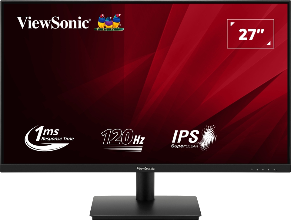 Monitor ViewSonic VA270A-H de 27 pulgadas, vista frontal