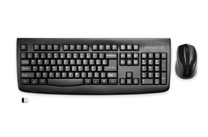 Combo teclado y mouse inalámbrico Kensington Pro Fit K72324ES