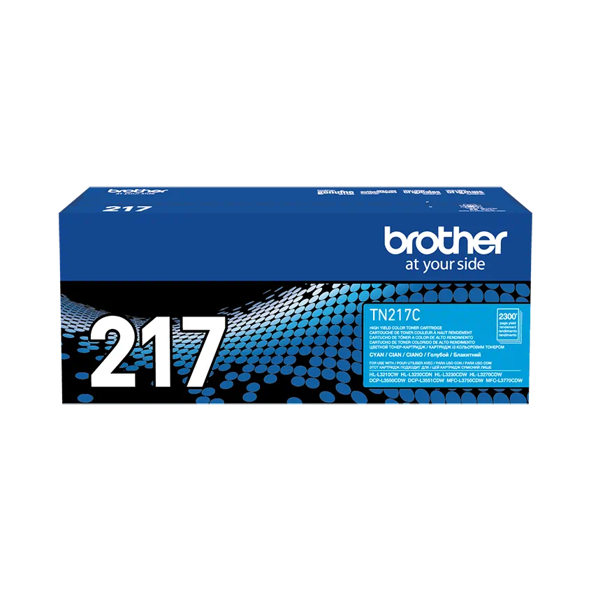 Brother TN217C tóner cian original alto rendimiento