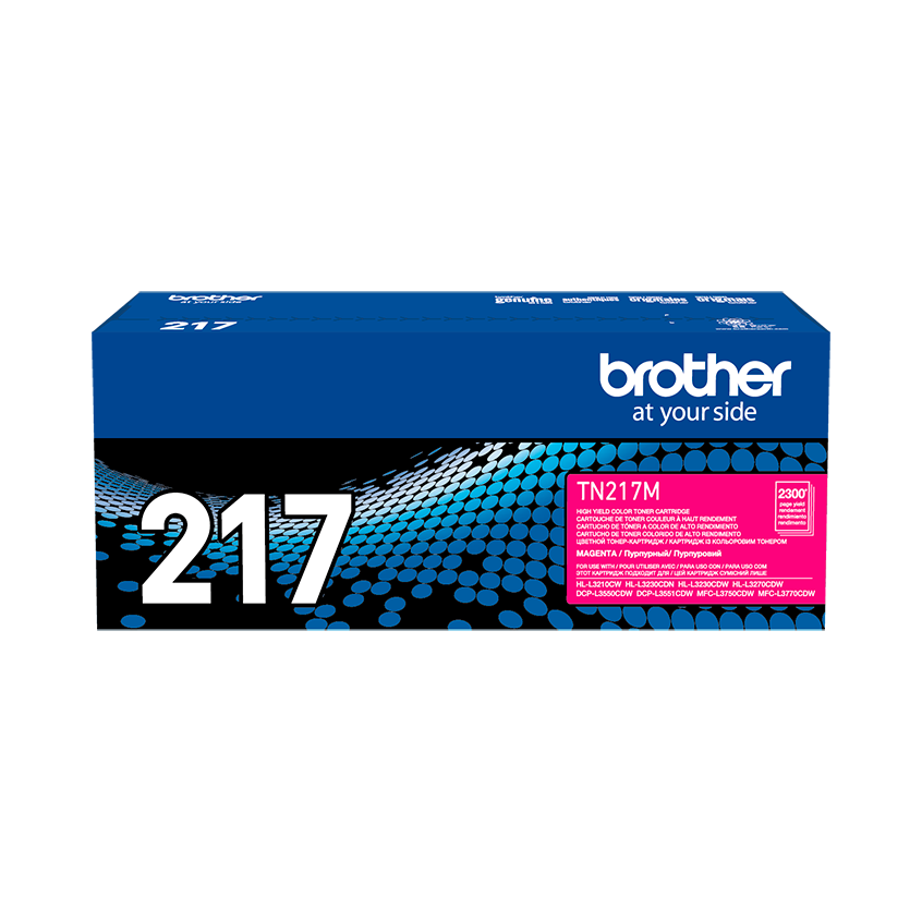 Brother TN217M tóner magenta original alto rendimiento