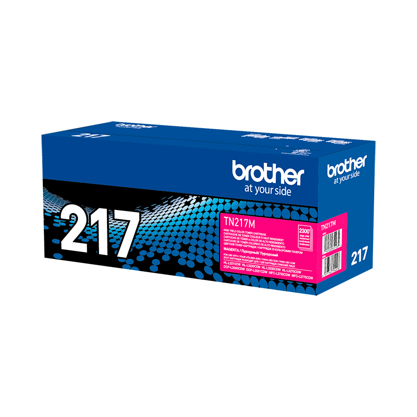 Brother TN217M tóner magenta original empaque