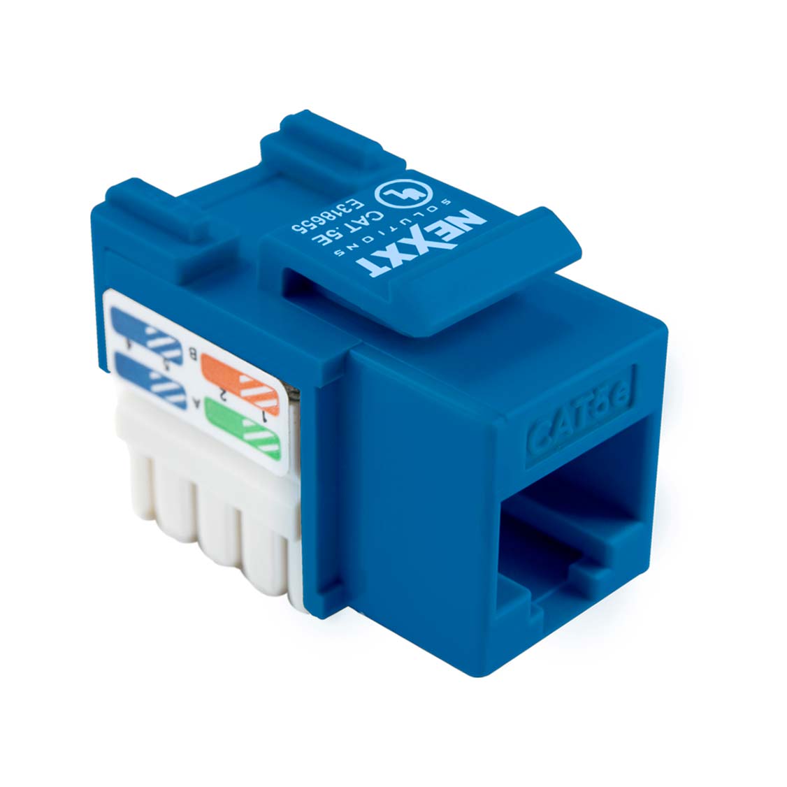 Nexxt Solutions AW110NXT12 Modulo Keystone RJ45 Cat5e U UTP Tipo 110 Azul