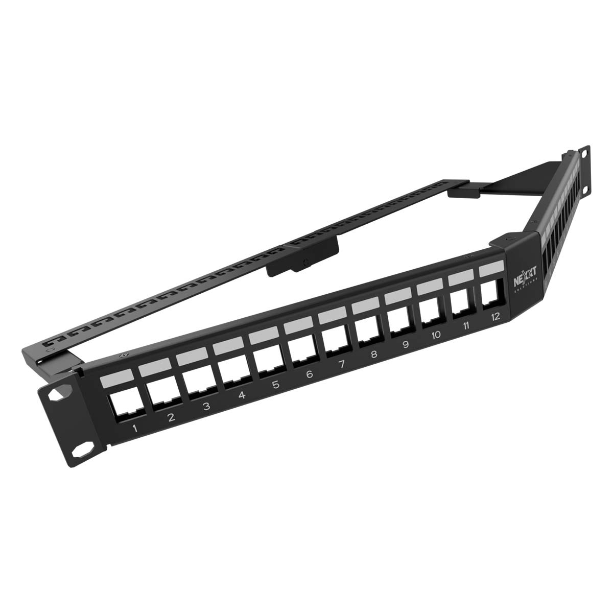 Nexxt PCGPSMO1U24ANBK patch panel blindado negro