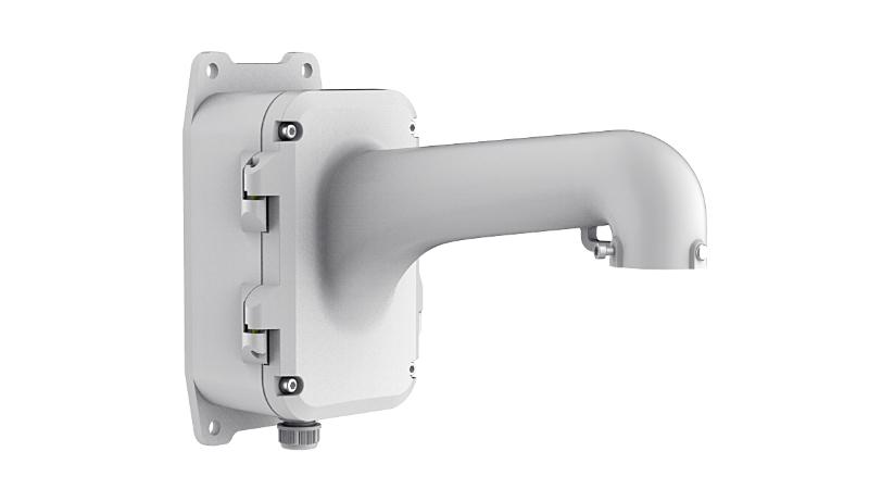 Hikvision DS-1604ZJ-BOX, vista del soporte mural