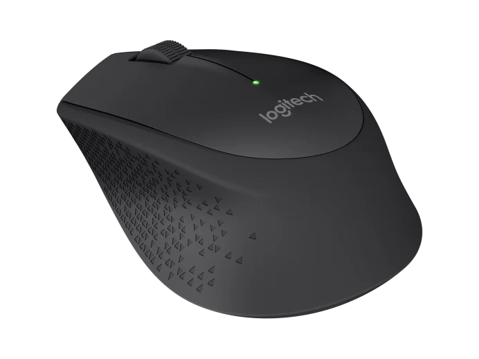 Logitech M280 ratón inalámbrico cómodo para mano derecha