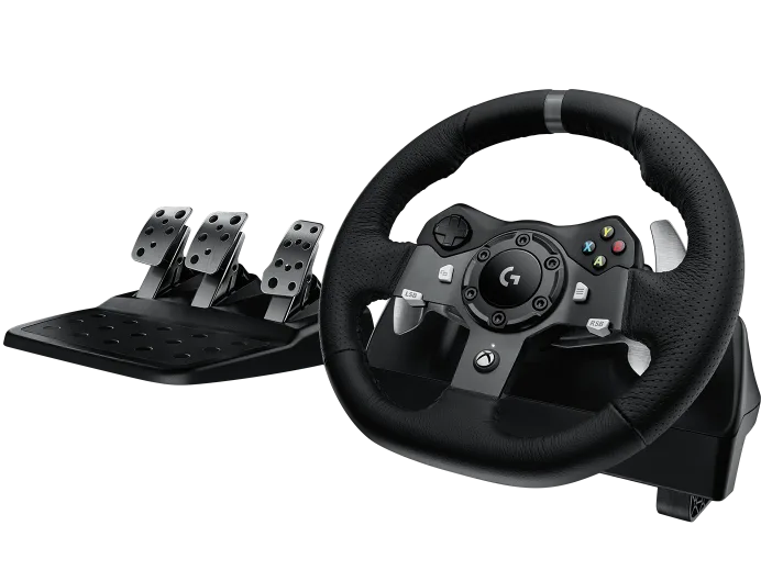 Pedalera Logitech G29 con acelerador freno y embrague