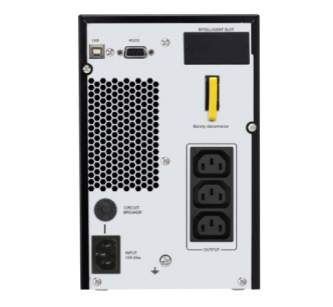 APC Easy UPS SRV1KI panel LCD multifunción
