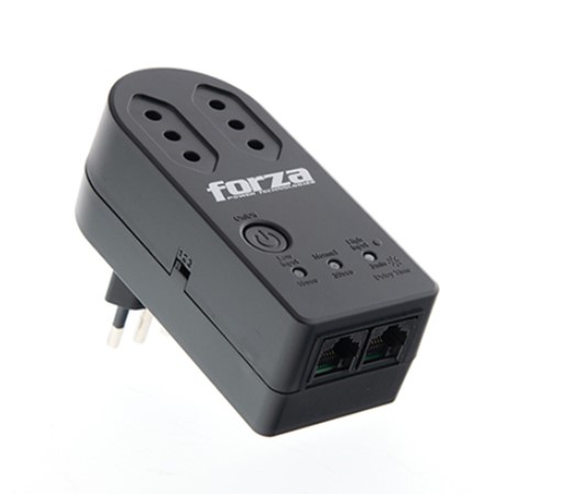 Forza FVP-1202N-C Zion protector de voltaje 220V negro