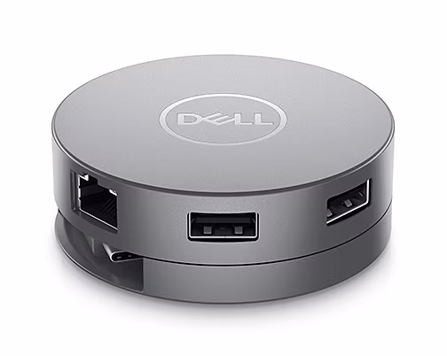 Dell DA310 Adaptador Multipuerto USB-C 7 en 1 HDMI DisplayPort VGA RJ45