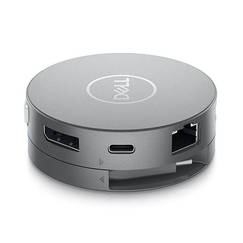 Dell DA310 hub USB-C 7 en 1 puertos HDMI DisplayPort VGA RJ45 USB