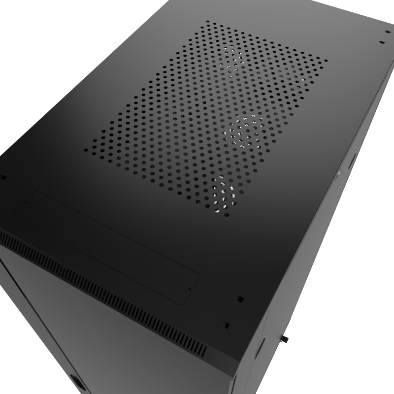 Detalle de ventilación superior de la familia de gabinetes Nexxt Solutions