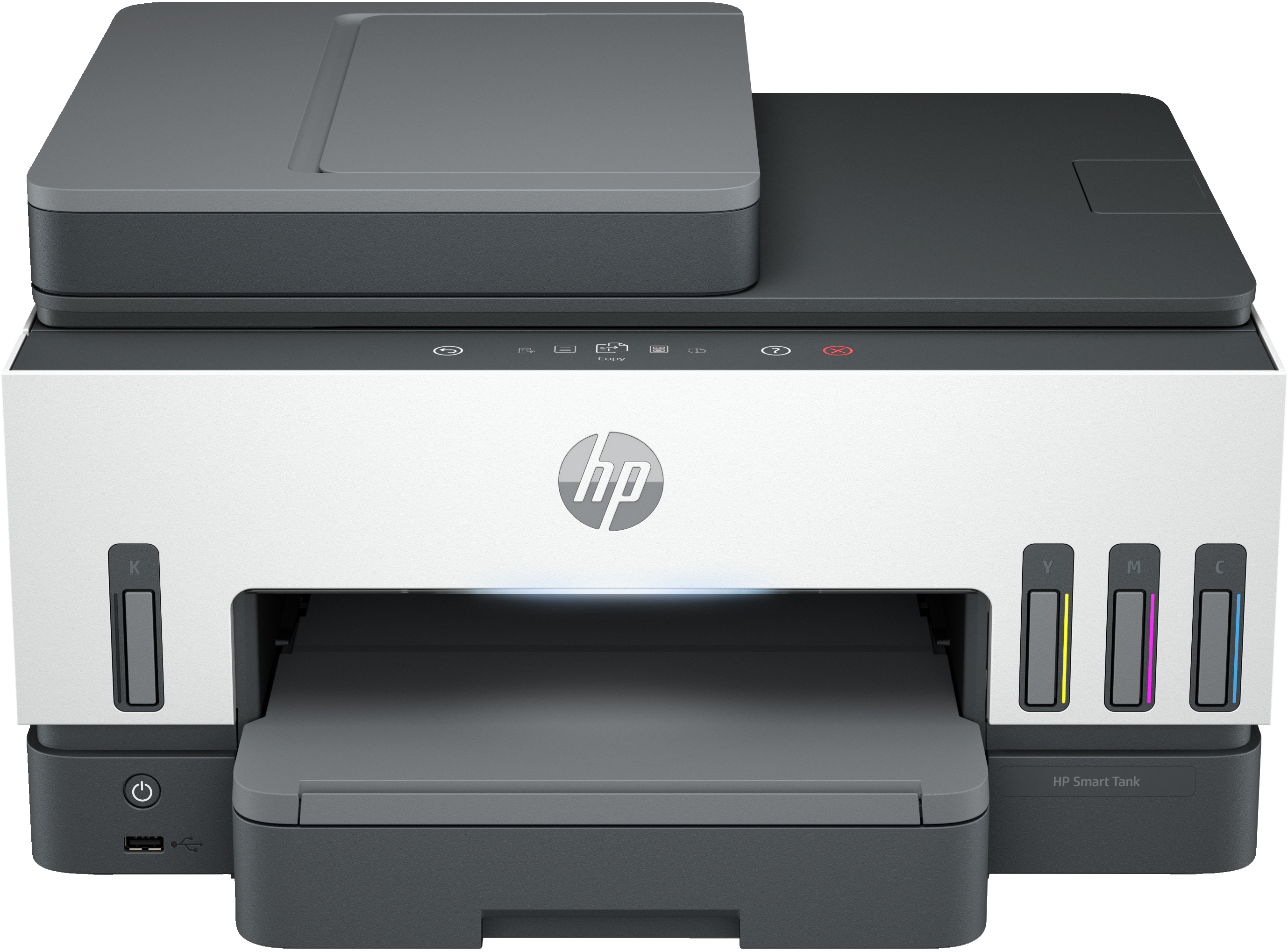 HP Smart Tank 790, impresora multifuncional con tanques de tinta, vista principal