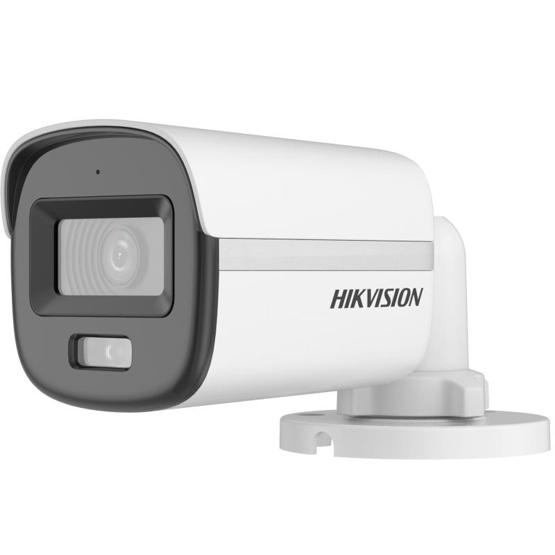Hikvision DS-2CE10DF0T-LPFS, Cámara Bala ColorVu 2MP, 2.8mm