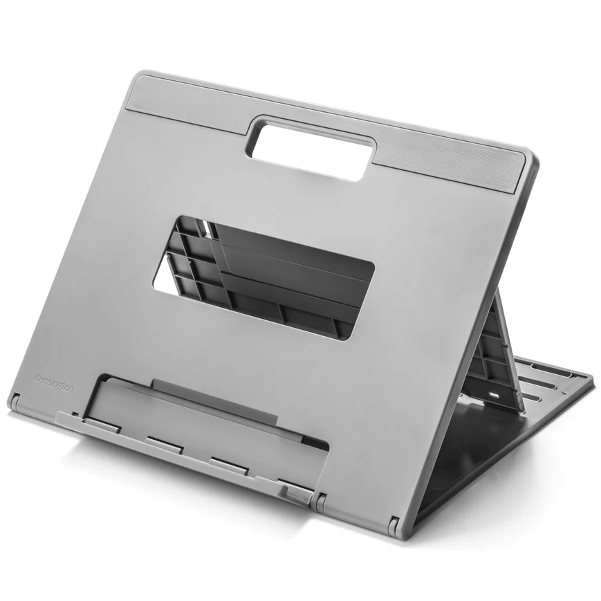 Kensington K50420WW SmartFit Easy Riser Go, base ergonómica gris para notebook