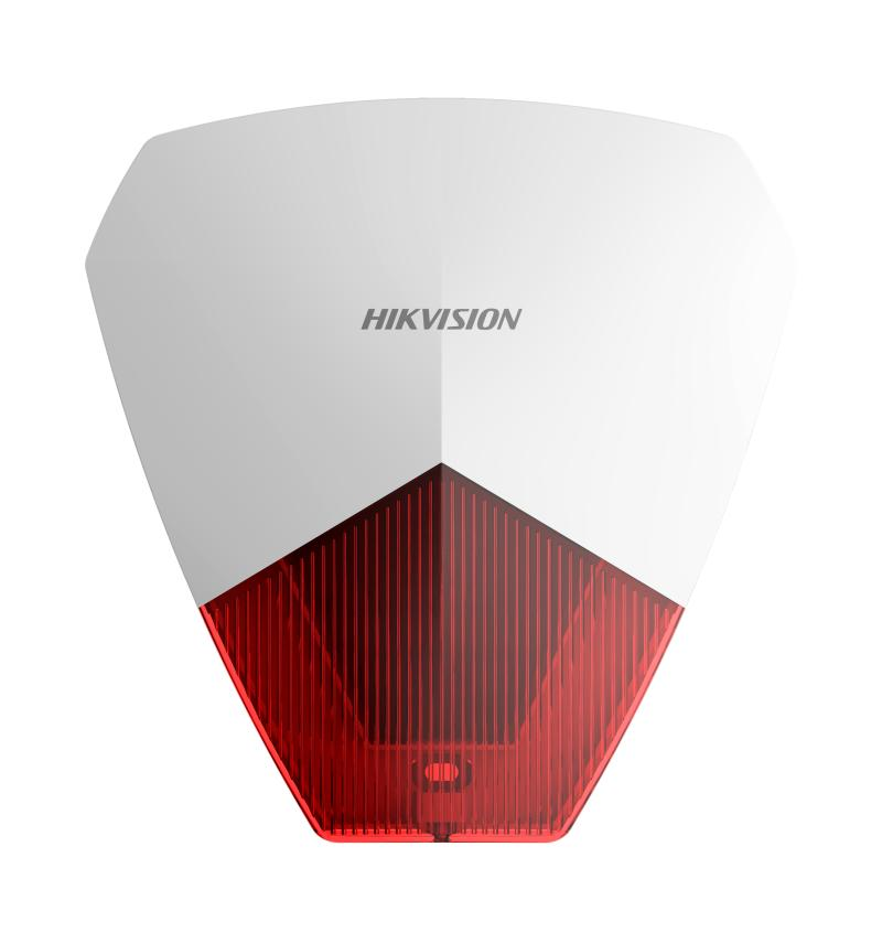 Hikvision DS-PS1-R, Sirena Cableada con Flash LED
