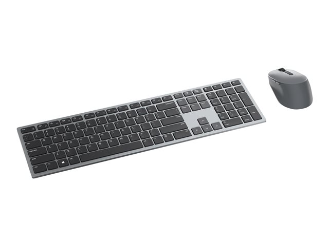 Dell Pro Plus KM7321WGY-LTN, teclado y ratón inalámbricos, gris titanio
