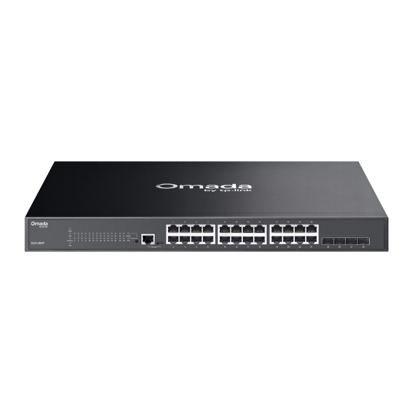 TP-Link Omada SG3428MP switch L2+ administrado 28 puertos Gigabit con PoE+