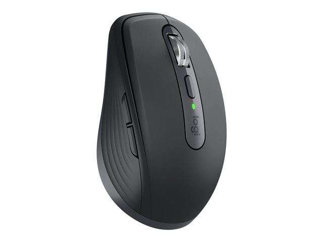 Vista frontal Logitech MX Anywhere 3S grafito