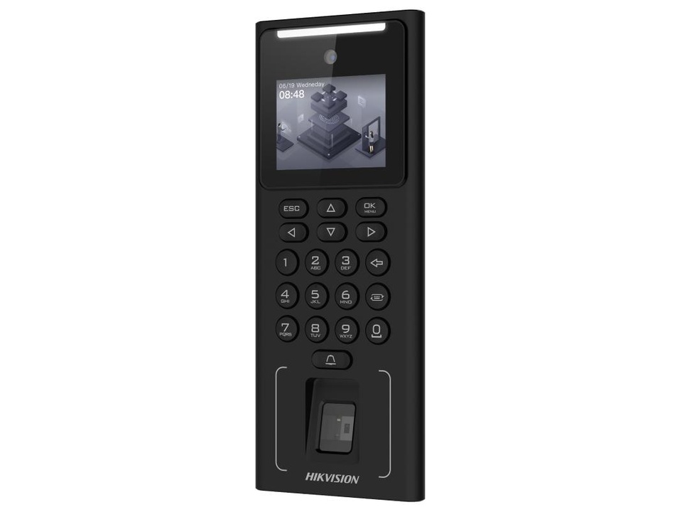 Vista del terminal Hikvision DS-K1T321MFWX