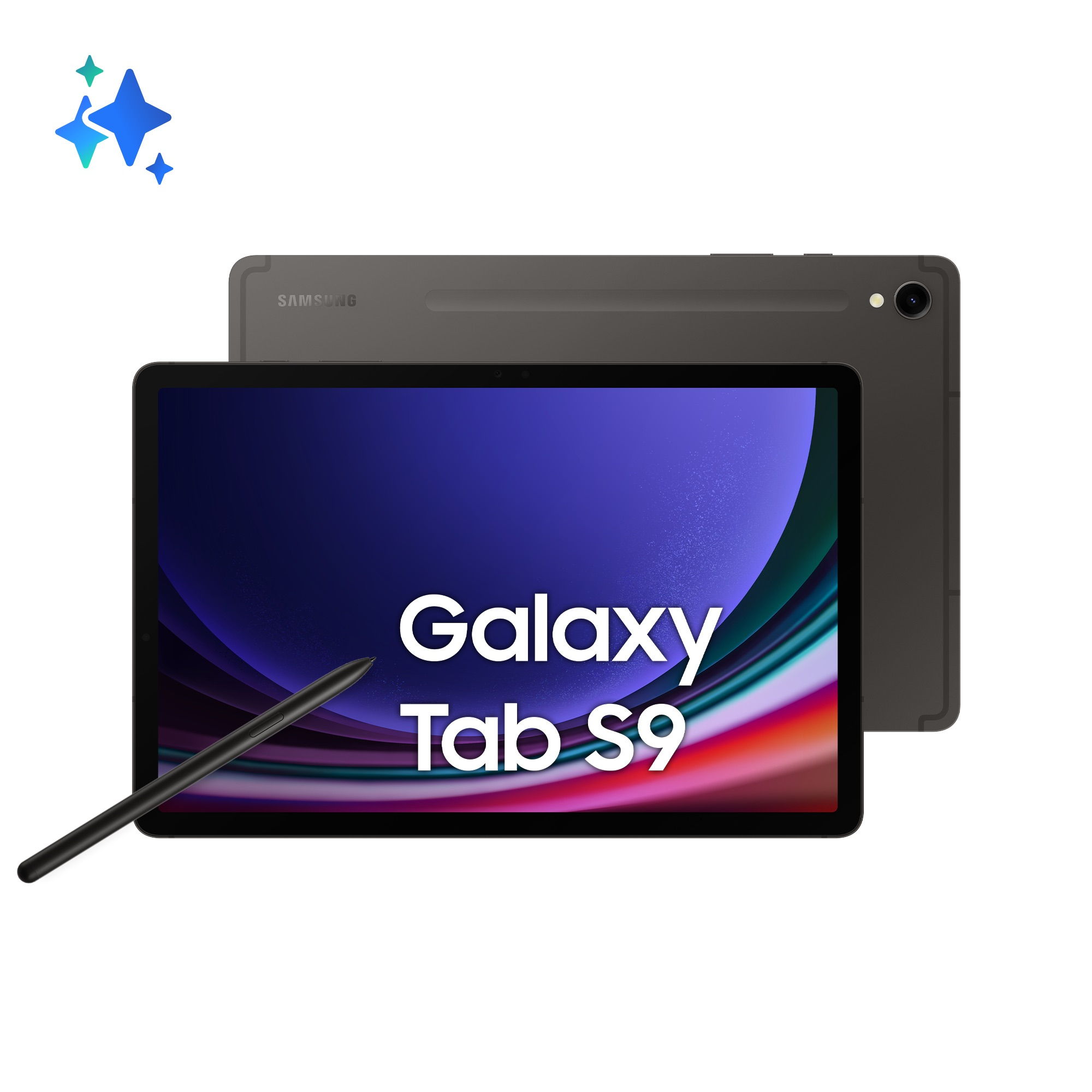 Samsung Galaxy Tab S9 SM-X716BZAACHO Graphite 5G con S Pen