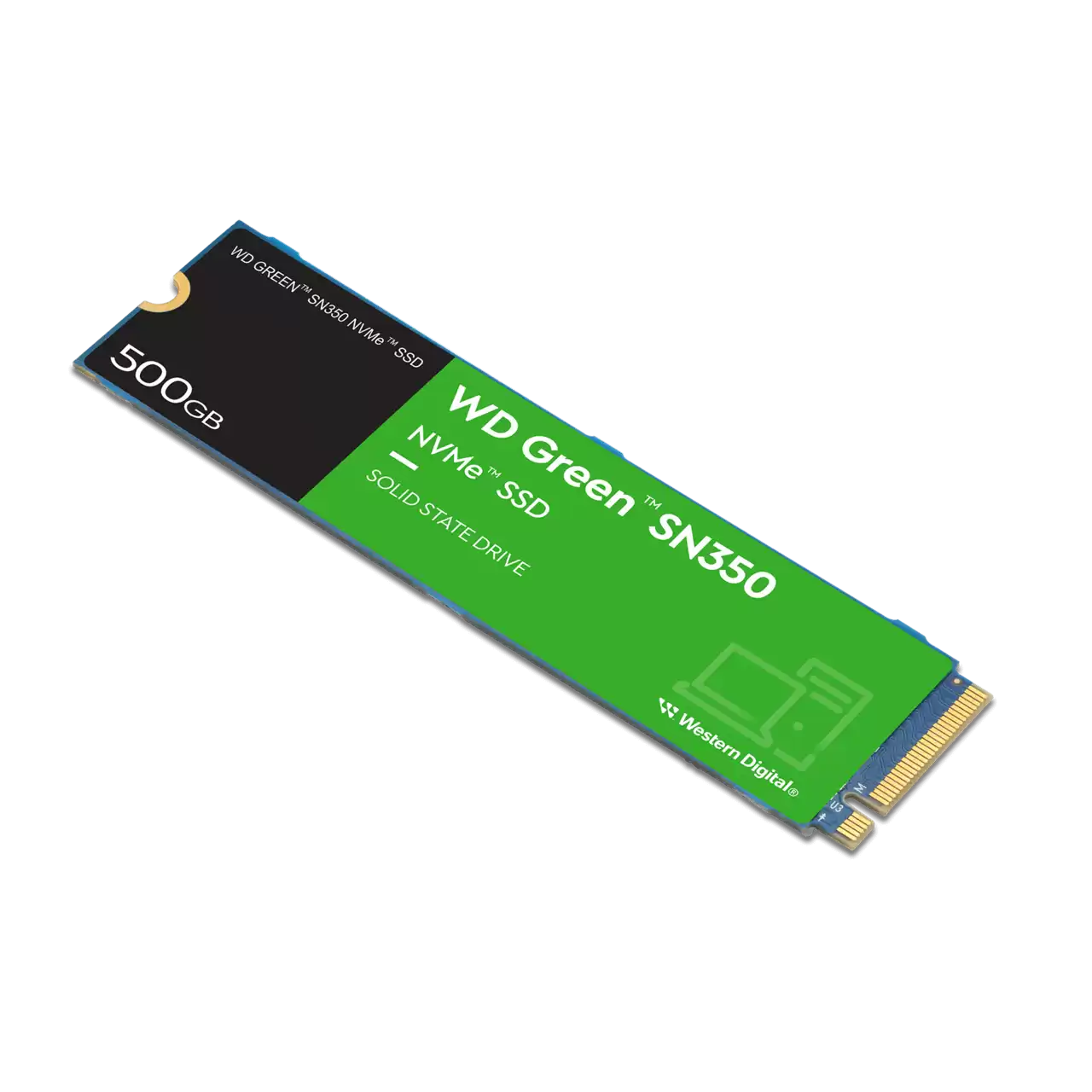 Western Digital WD Green SN350 500GB SSD interno NVMe PCIe Gen3 x4