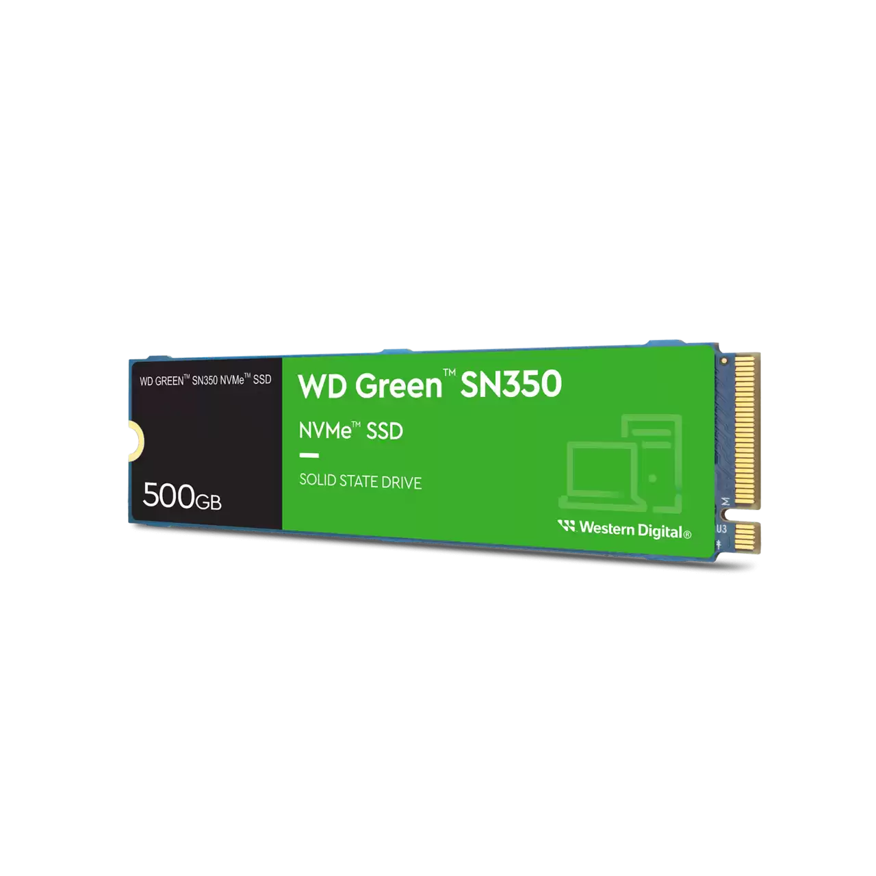 WD Green SN350 500GB SSD M.2 2280 NVMe vista de producto