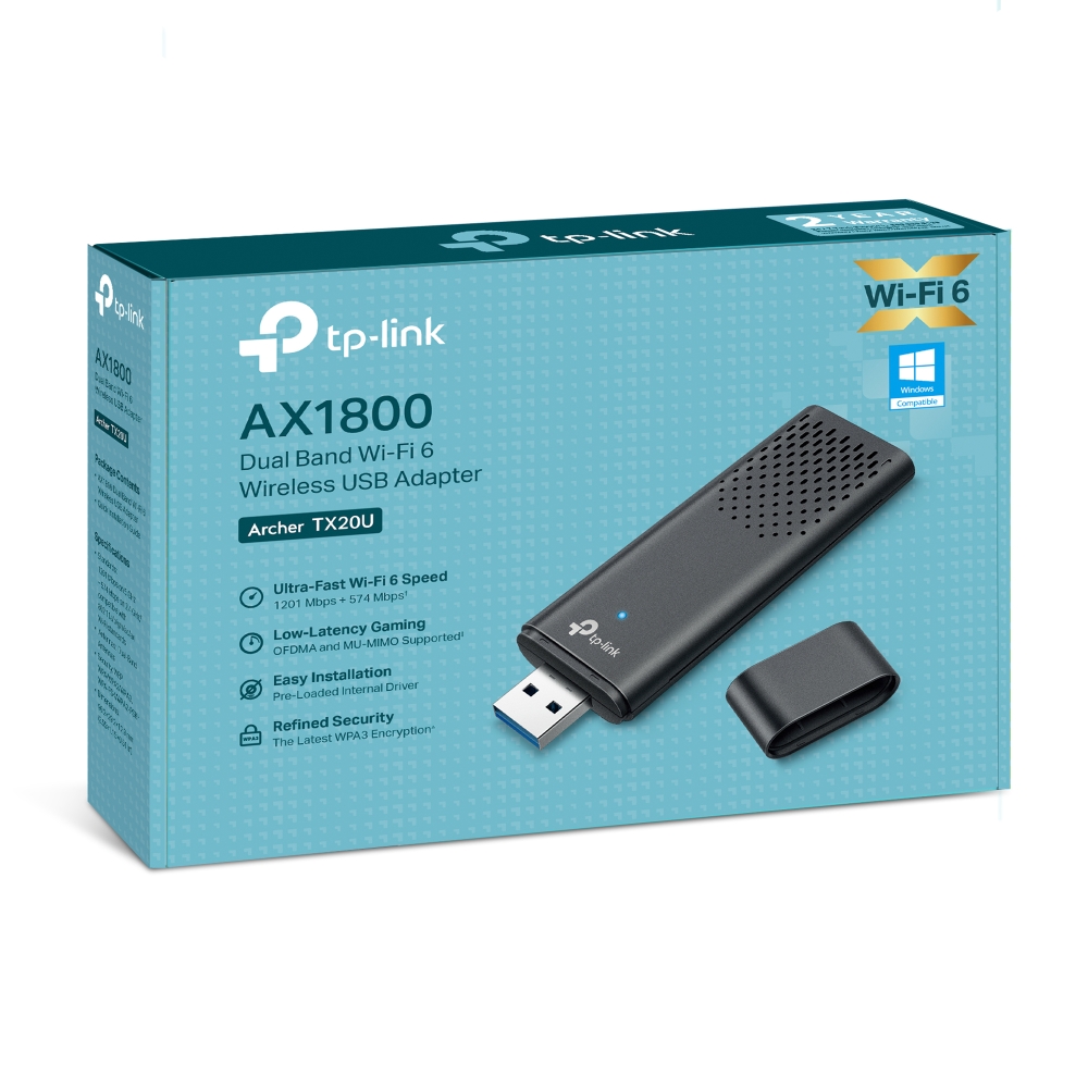 TP-Link Archer TX20U diseño compacto doble banda