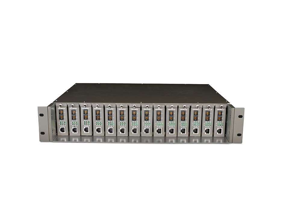 TP-Link TL-MC1400 chasis rack para 14 convertidores de medios