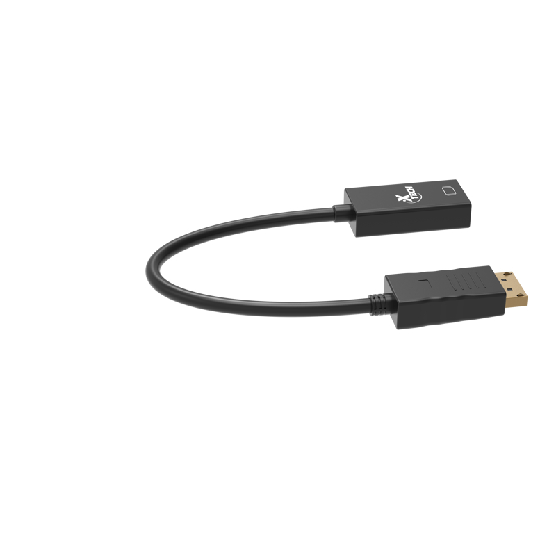 Conector DisplayPort macho del adaptador Xtech XTC-378