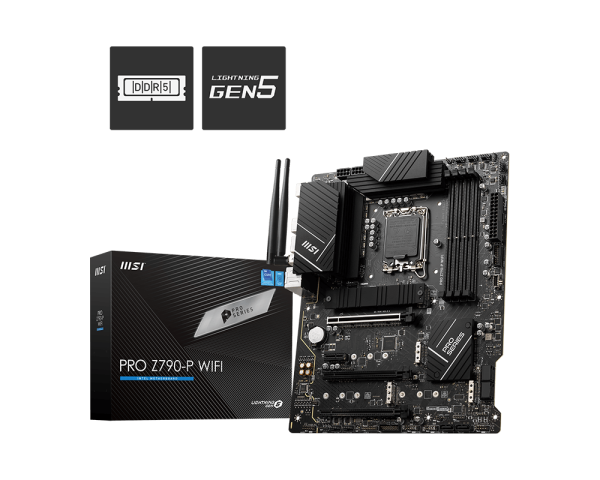 MSI PRO Z790-P WIFI placa madre ATX DDR5