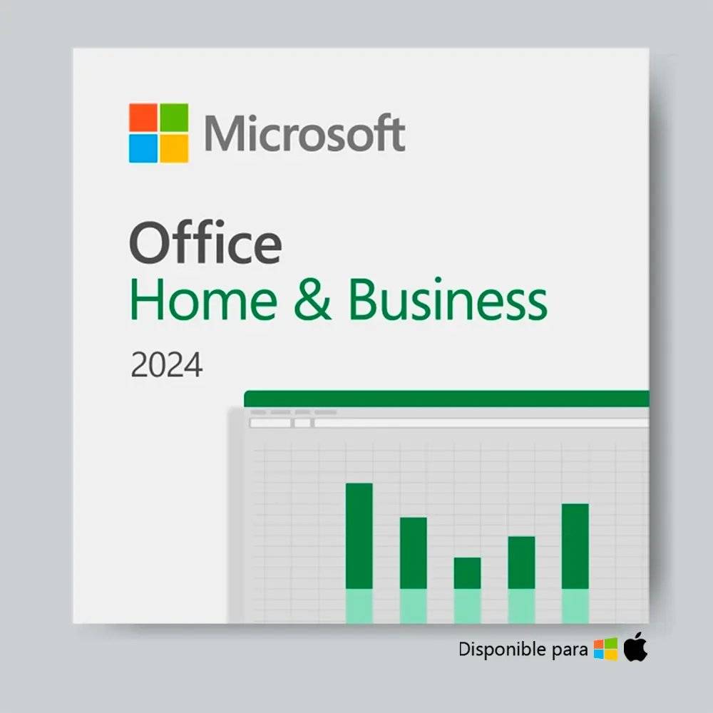 Microsoft Office Hogar y Empresas 2024 licencia digital para 1 PC o Mac