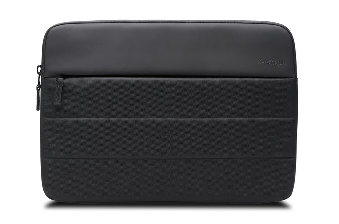 Kensington EQ K60394WW, funda acolchada negra para notebook de hasta 14 pulgadas