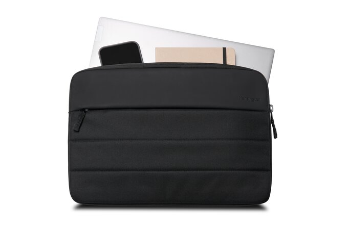 Vista adicional de la funda negra para notebook Kensington EQ K60394WW