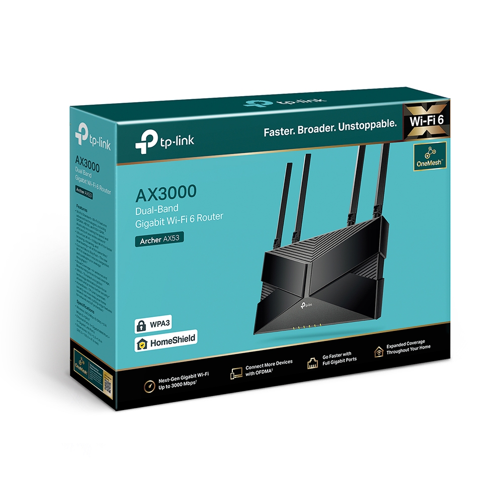 TP-Link Archer AX53 router Gigabit doble banda