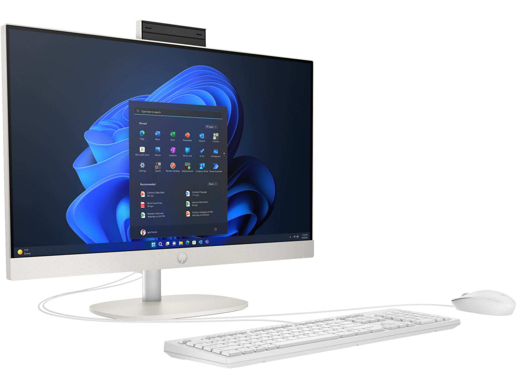 HP ProOne 240 G10 diseño All-in-One