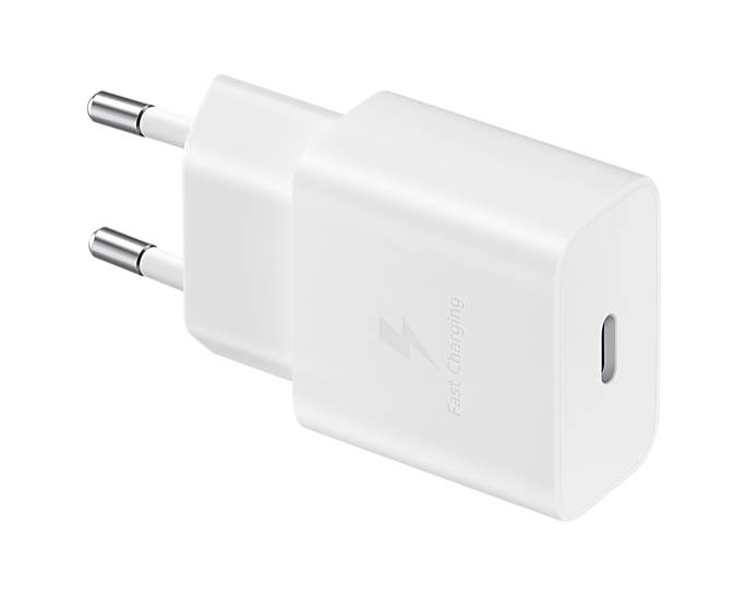 Samsung EP-T1510XWEGCH, Cargador USB-C 15W, Blanco