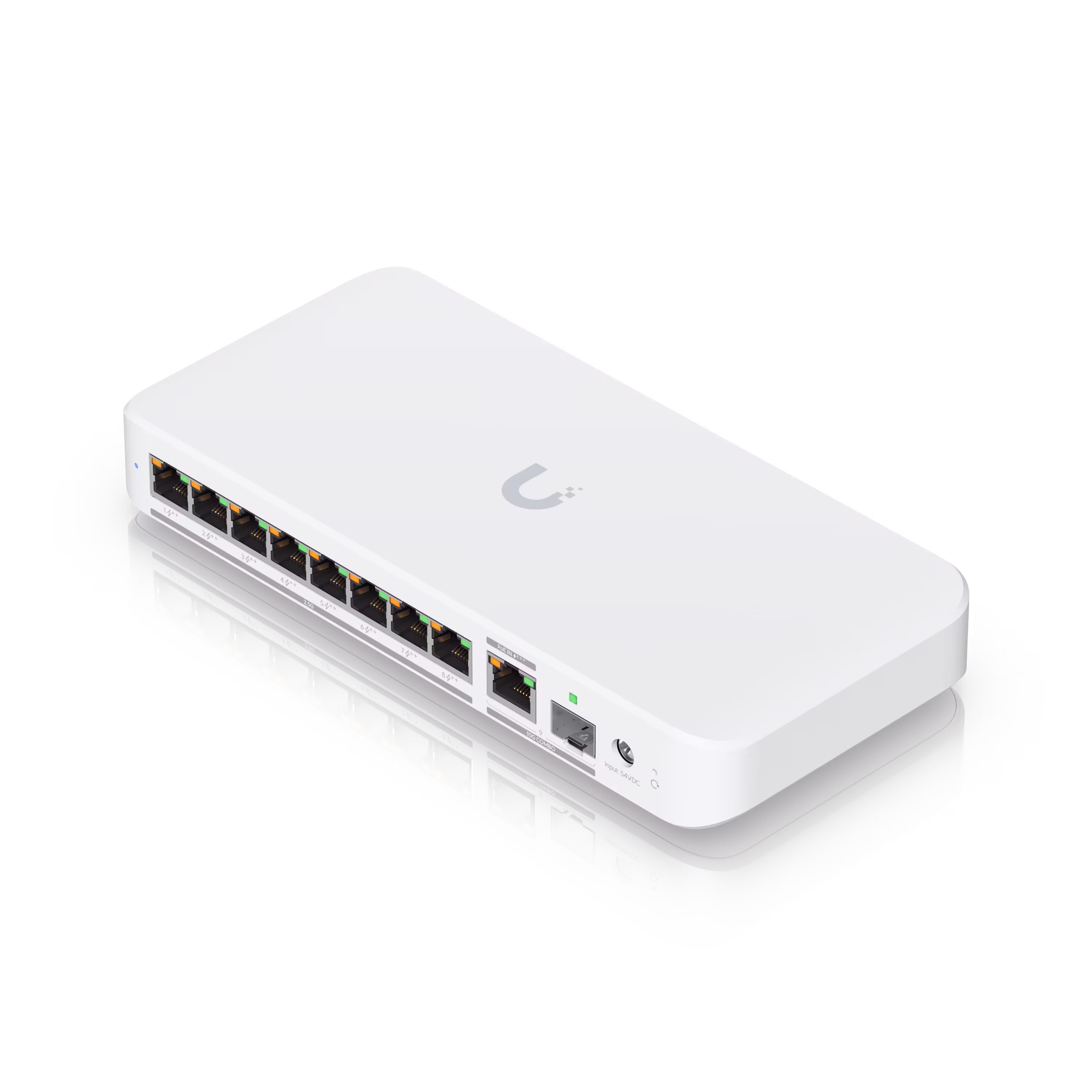 Ubiquiti UniFi Flex 2.5G 8 puertos RJ45 2.5GbE y puerto 10G