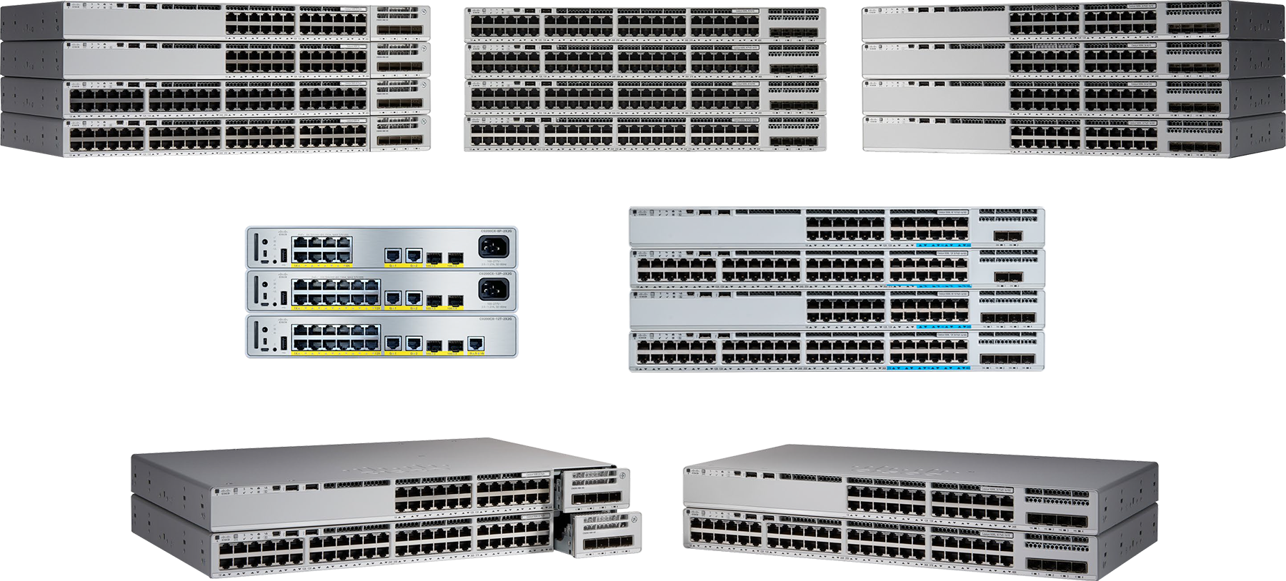 Cisco Catalyst 9200L C9200L-24T-4G-E switch 24 puertos 4 SFP 1G