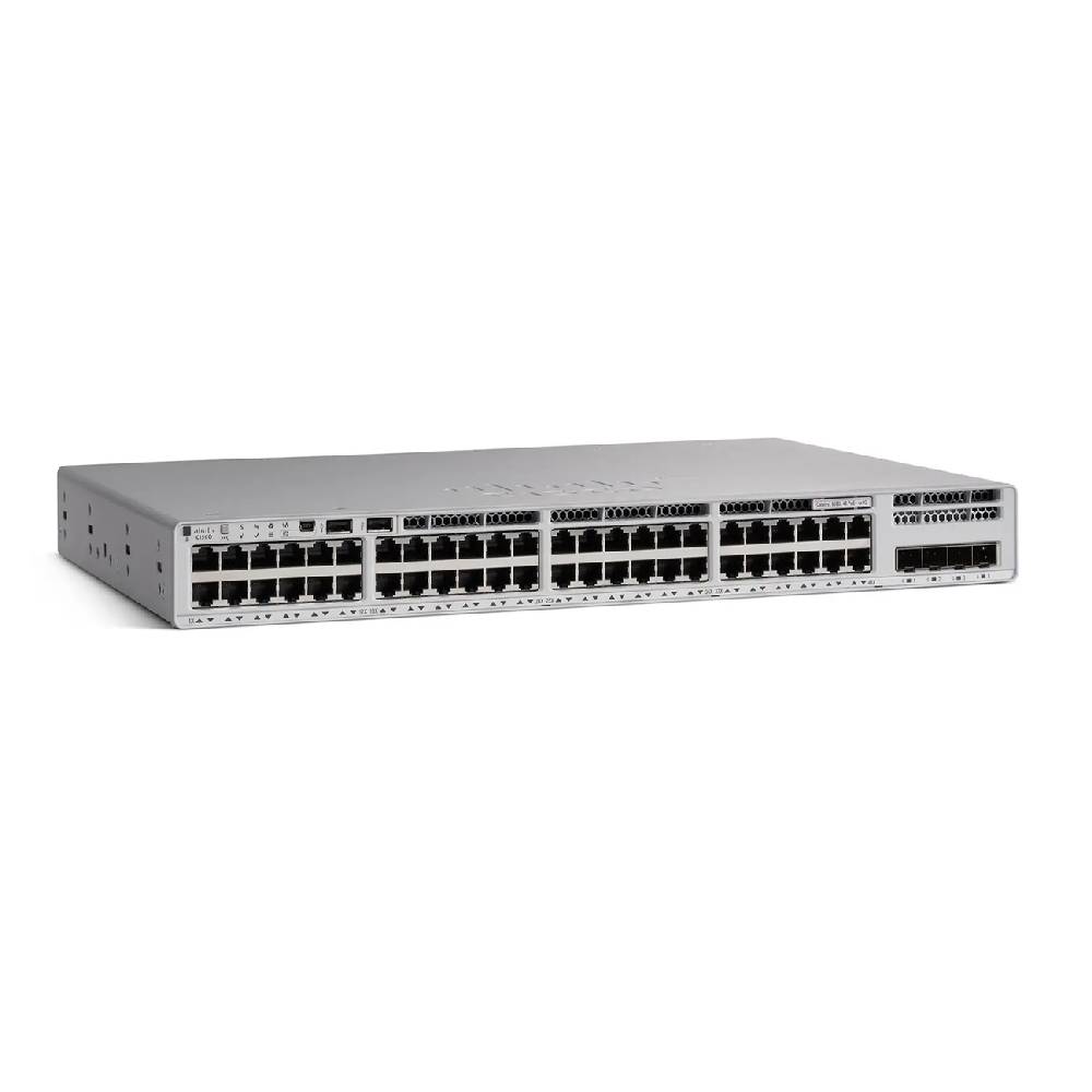 Cisco Catalyst 9200L C9200L-48P-4G-E conmutador 48 puertos PoE+ 4 SFP