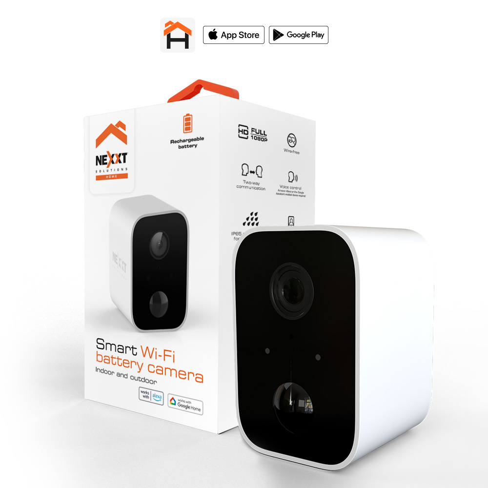 Nexxt Home NHC-O640 cámara Wi-Fi con batería 1080p IP65