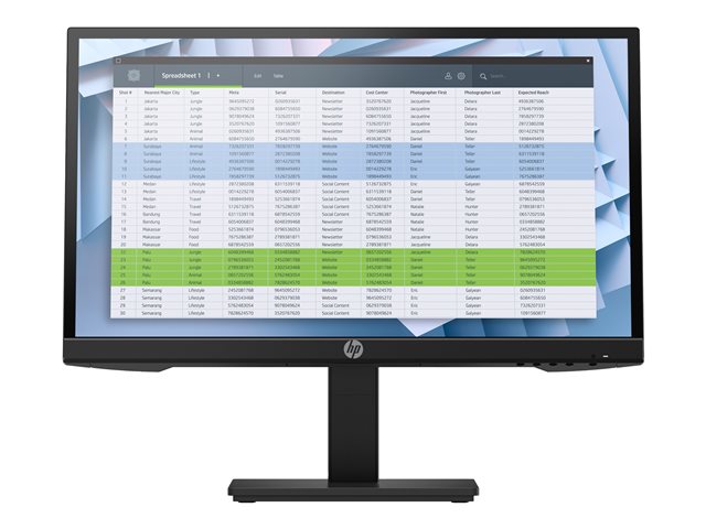 HP P22 G4 monitor 21,5 pulgadas FHD IPS