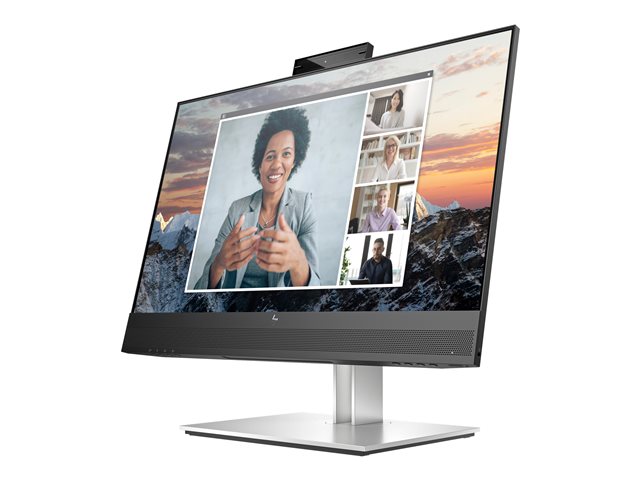 HP E24m G4 monitor de conferencias con webcam y parlantes