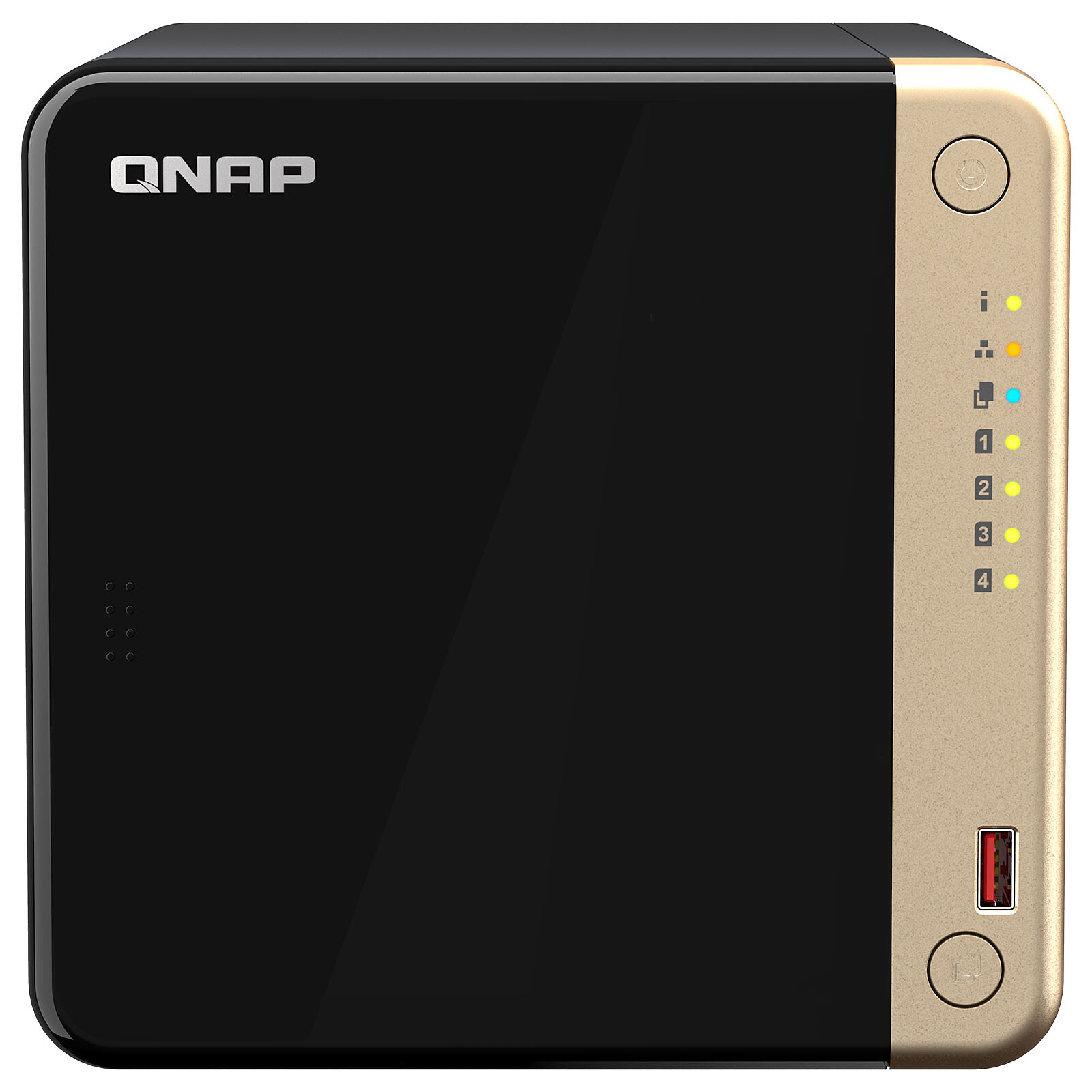 QNAP TS-464-8G-US vista frontal