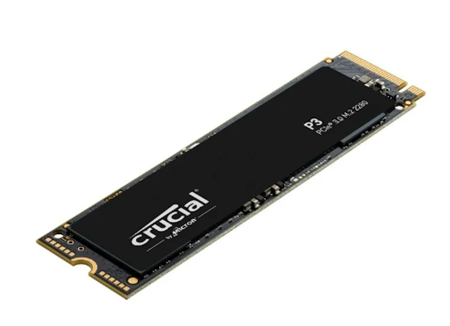 Crucial P3 500GB SSD NVMe PCIe 3.0 M.2 2280