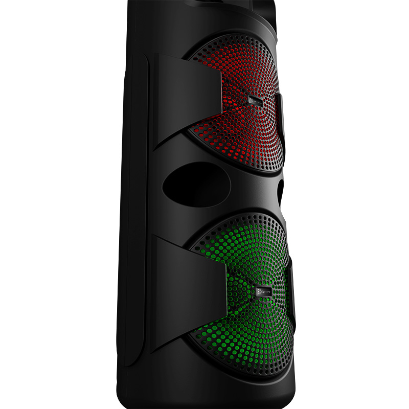Klip Xtreme KLS-890 parlantes con luces LED y micrófono inalámbrico