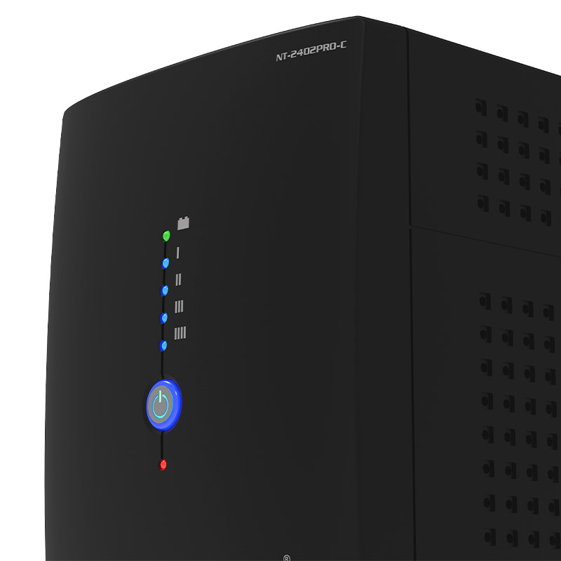 Conexiones y salidas de la UPS Forza NT-2402PRO-C