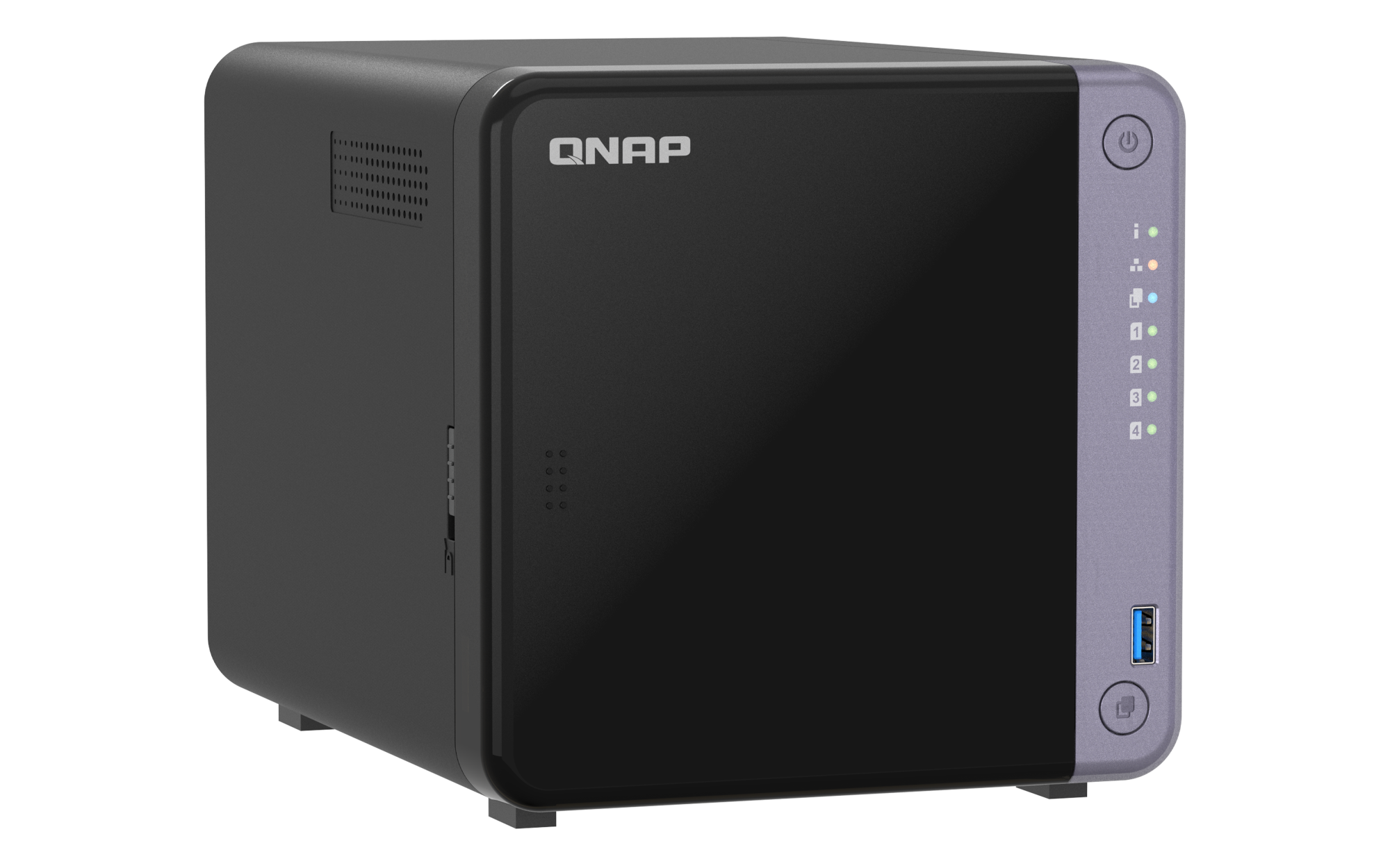 QNAP TS-432X-4G-US NAS torre vista superior