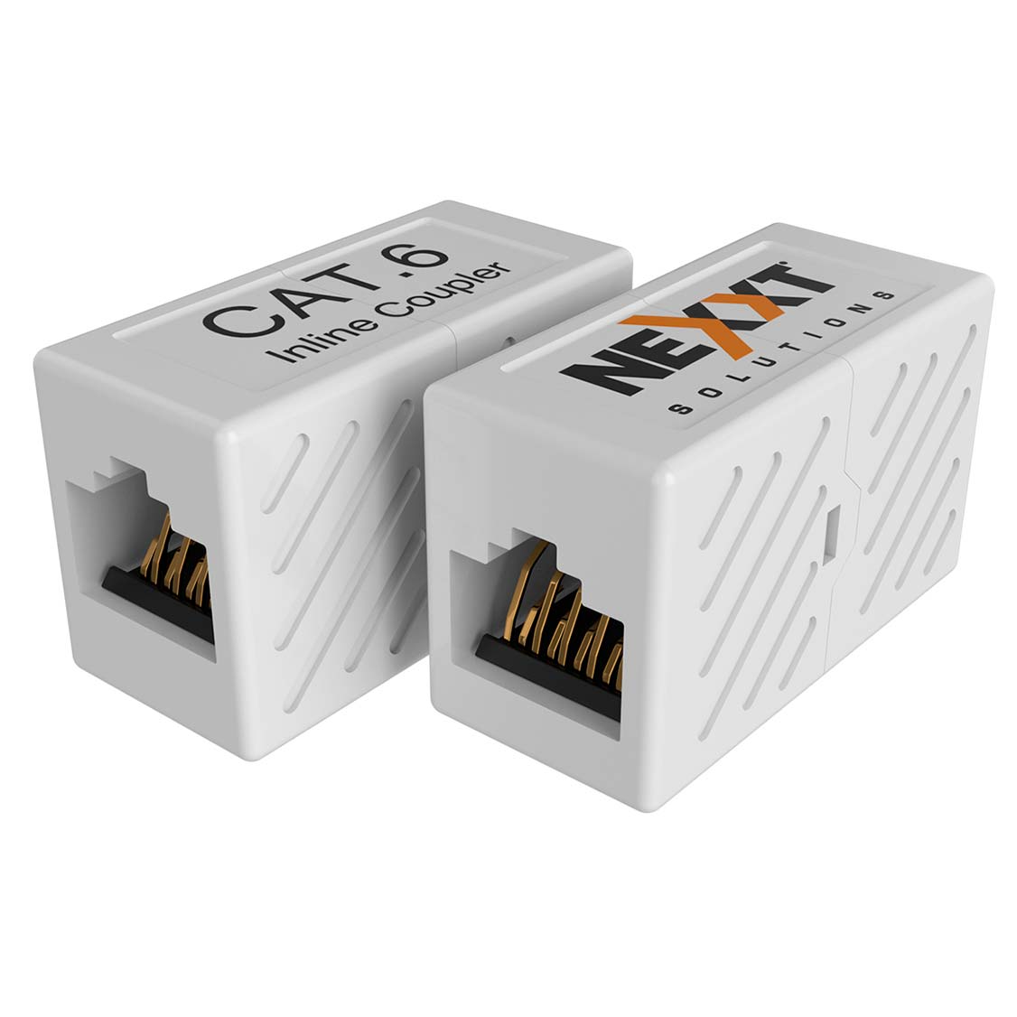 Nexxt Solutions AE180NXT08 acoplador RJ45 Cat6 blanco