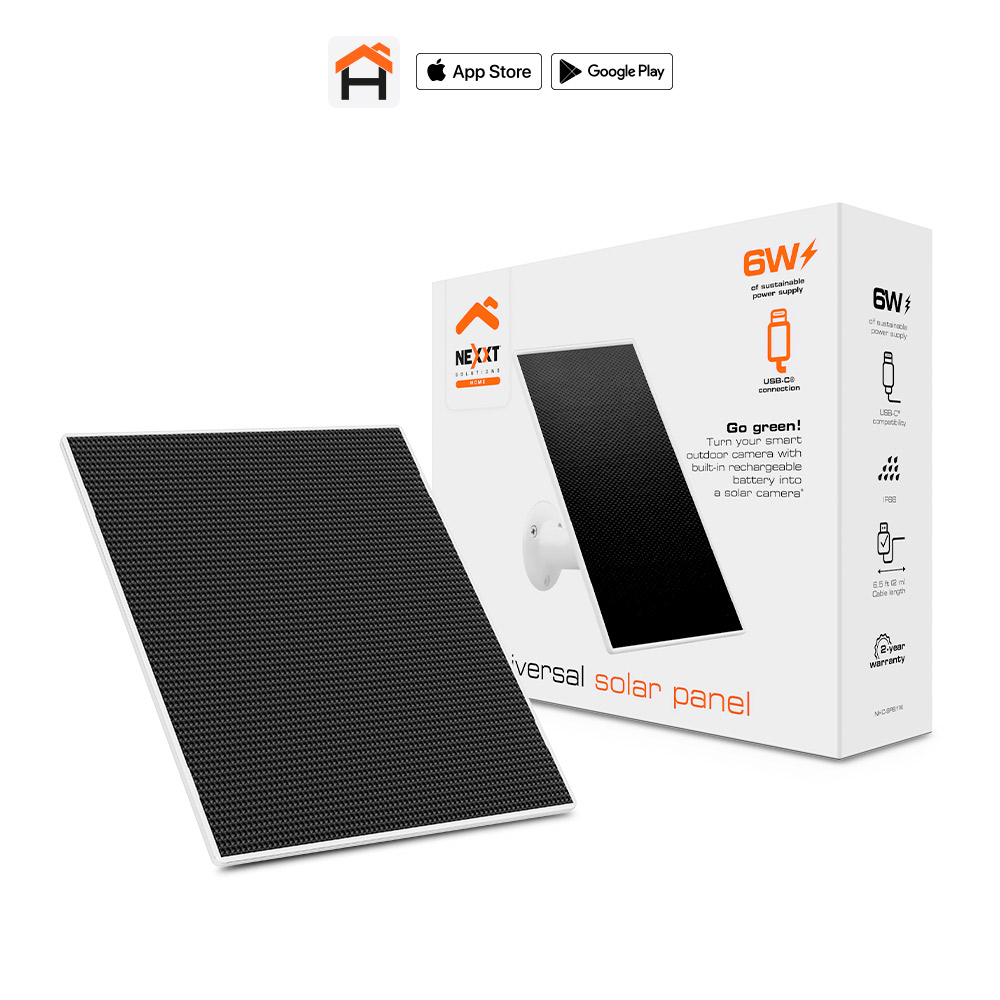 Nexxt Home NHC-SP61W panel solar universal 6W USB-C