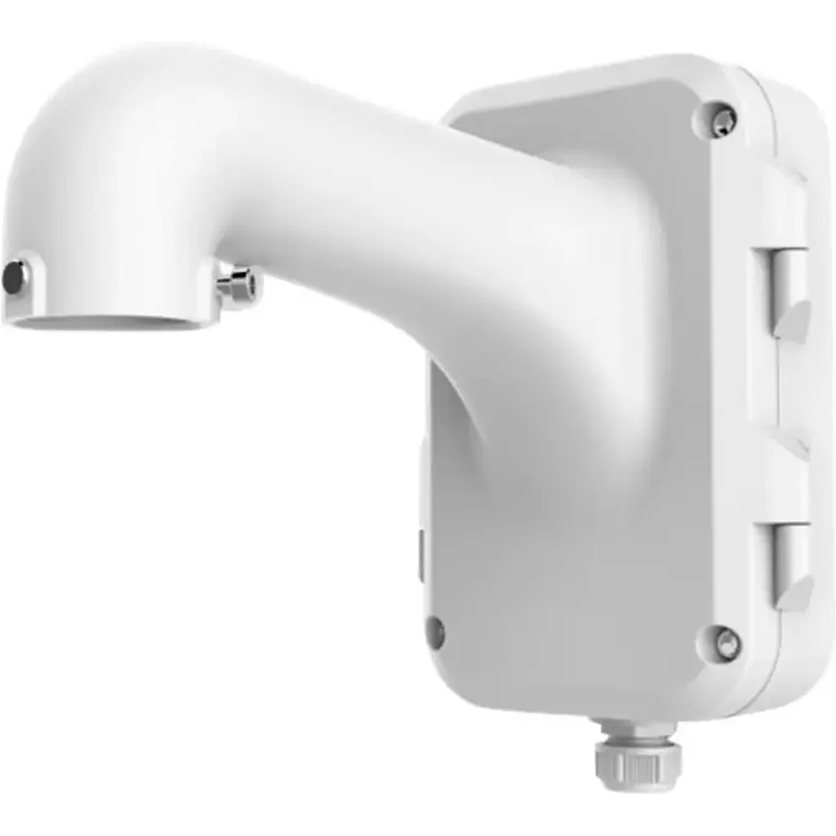 Hikvision DS-1604ZJ, vista adicional del soporte mural